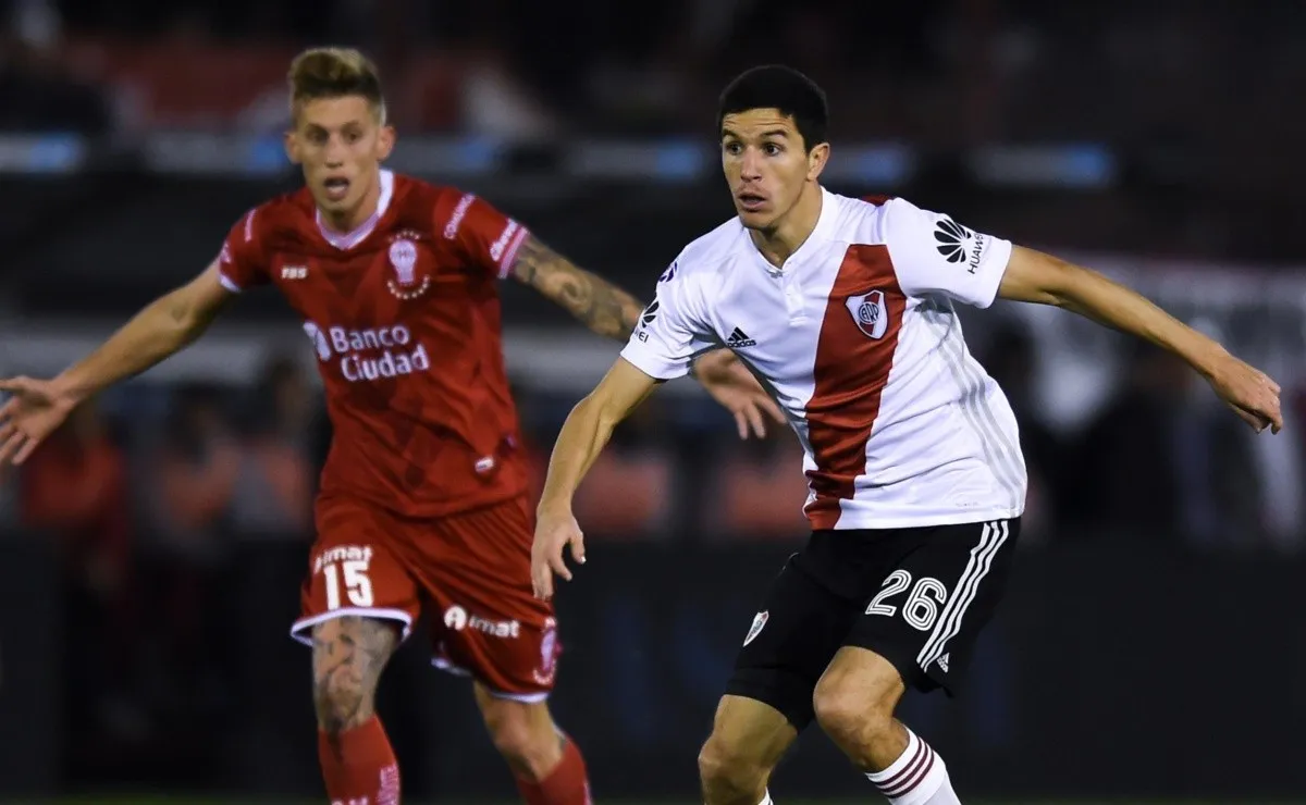 Ignacio Fernández, jugador clave en River.