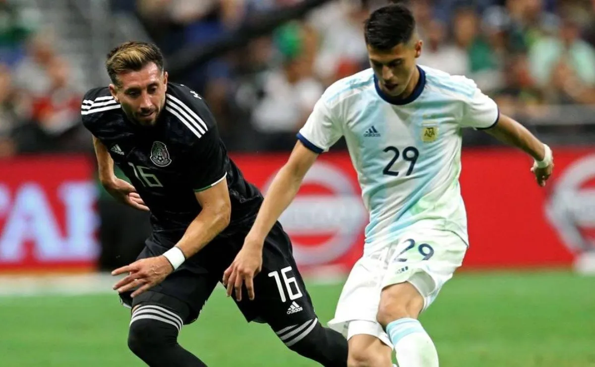 Palacios brilló en Estados Unidos con la camiseta de la Selección Argentina.