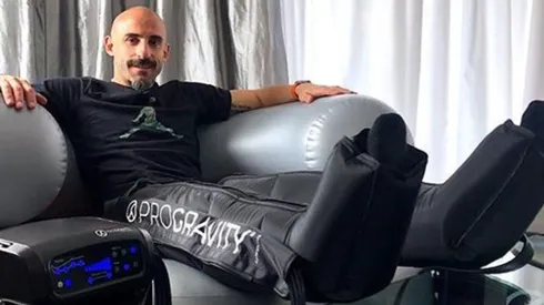 El zaguero está a disposición de Gallardo pensando en el partido ante Huracán.