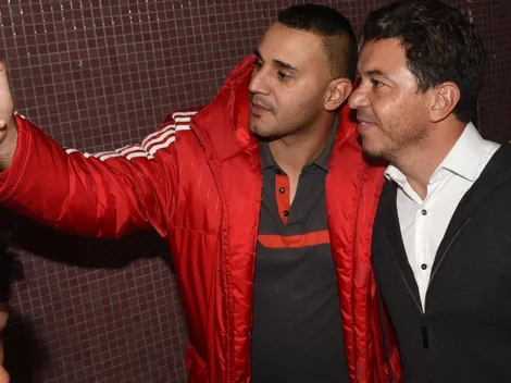 Sorpresivo viaje de Gallardo a Brasil