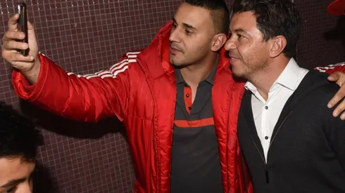 El entrenador de River se marchó al país verdeamerelo