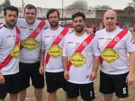 Cavenaghi y sus amigos jugaron un partido con la filial Tartagal
