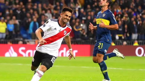 Gonzalo Martínez le marcó tres goles a Boca en el año 2018. (FOTO: Getty)