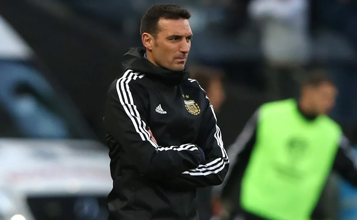 Lionel Scaloni, DT de la Selección Argentina.