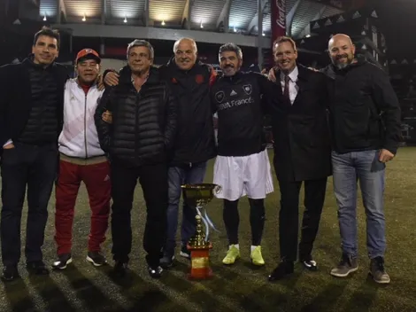 De la mano de Ortega, River levantó la copa del campeón