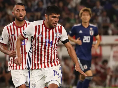 Rojas debutó en la Selección de Paraguay