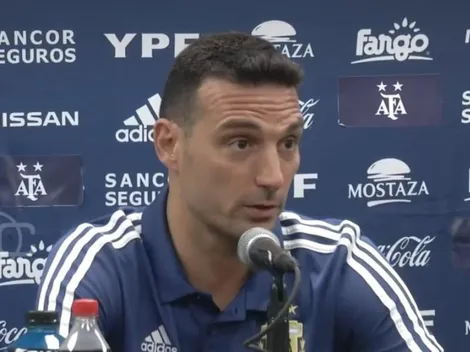 Scaloni llenó de elogios a Martínez Quarta