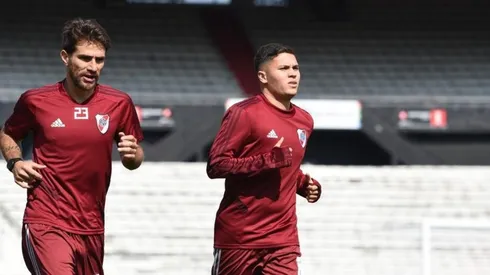 Juan Fernando Quintero lleva 11 goles en 46 partidos oficiales para River. (FOTO: Diego Haliasz - Prensa River)