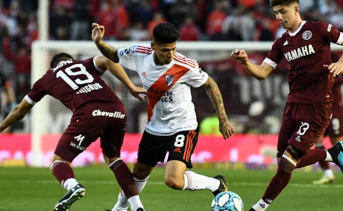 Carrascal tan sólo acumula 322 minutos por los puntos en River, aunque su participación viene creciendo. (FOTO: Getty)