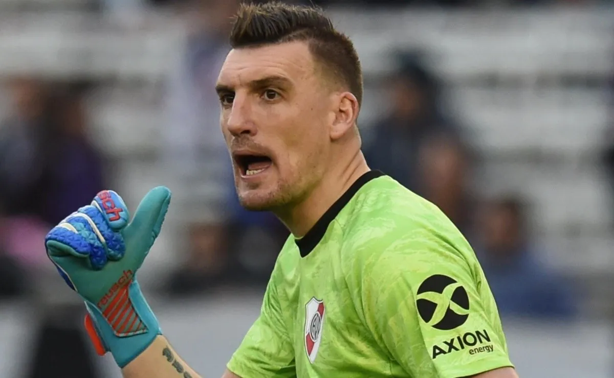 Franco Armani también se manifestó sobre el esquema de Boca en el Superclásico.