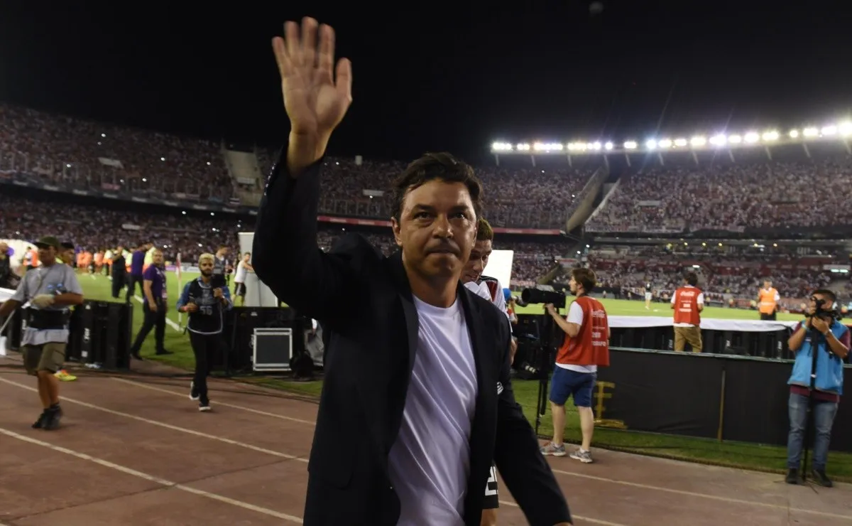 Marcelo Gallardo llleva siete títulos internacionales y tres a nivel local desde que asumió en River. (FOTO: Getty)