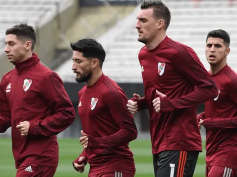 La probable formación de River para enfrentar a Boca