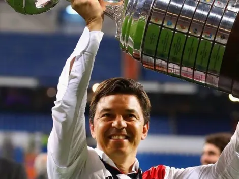 Los números de Gallardo frente a Boca