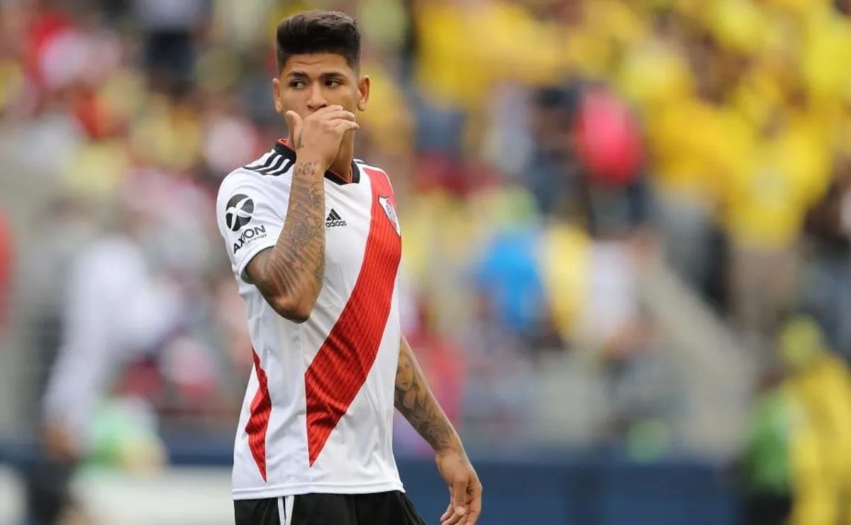 El último partido del colombiano fue ante Lanús, por la Superliga