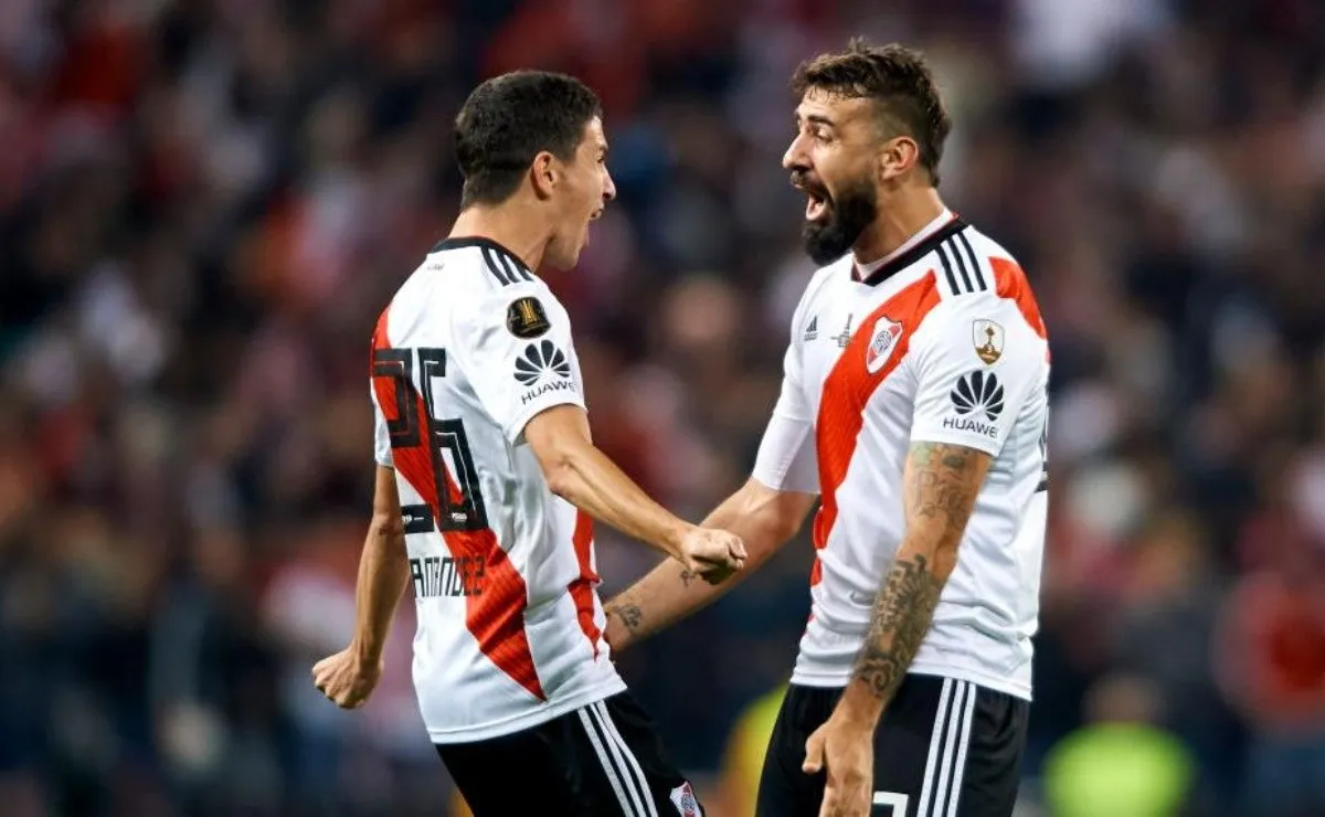 El festejo de Nacho Fernández y Pratto en Madrid.