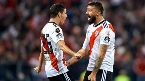 El festejo de Nacho Fernández y Pratto en Madrid.