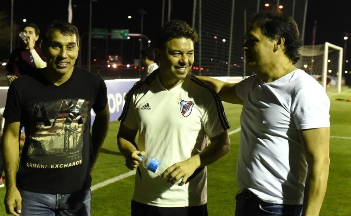 Cuevas, Gallardo y Ayala, tres que triunfaron en River.