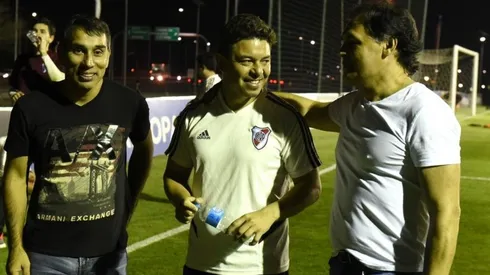 Cuevas, Gallardo y Ayala, tres que triunfaron en River.