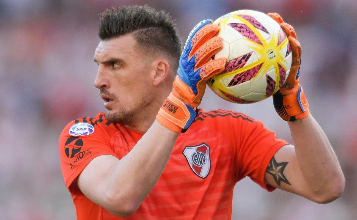 Franco Armani, el dueño del arco de River.