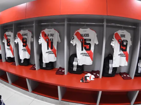 El vestuario de River, listo para buscar la semifinal