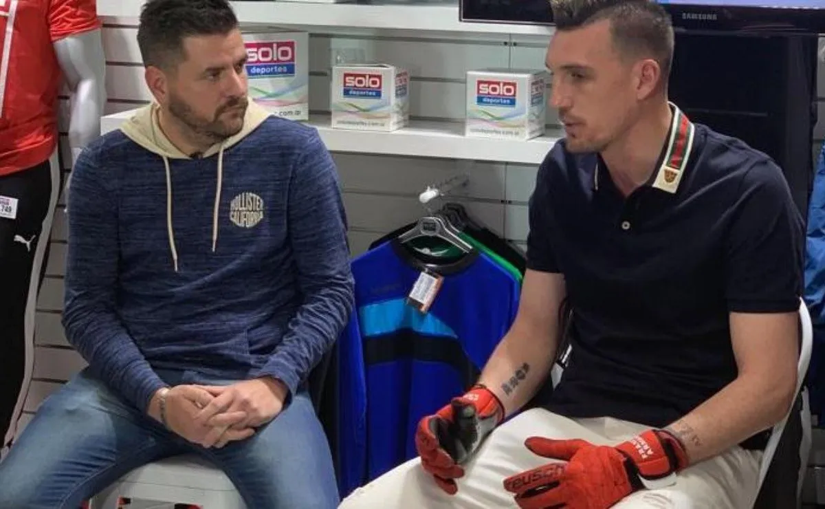 El arquero participó de una entrevista con Solo Deportes.
