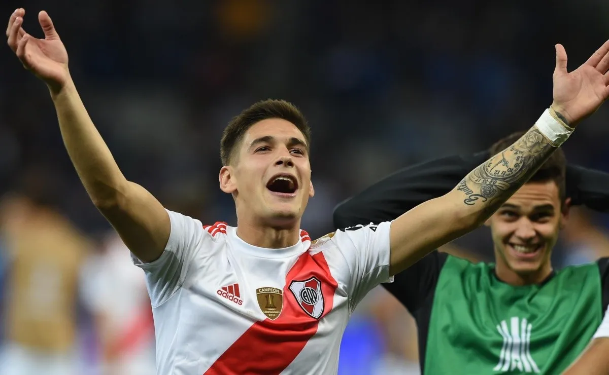 Martínez Quarta debutó oficialmente el 20 de noviembre de 2016, cuando River perdió 1-0 ante Newell's. (FOTO: Getty)