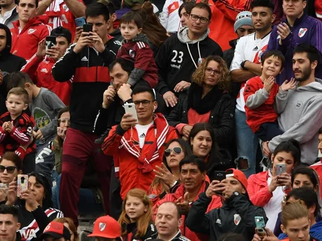 Los hinchas de River palpitaron el Superclásico contra Boca