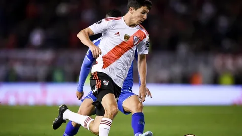 Nacho Fernández, el segundo más gambeteador de la Libertadores 2019.
