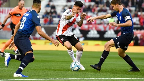 River disputó la cuarta fecha de la Superliga ante Talleres.