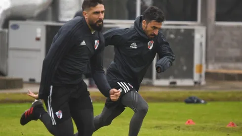 Gallardo aseguró que tanto Lucas como Nacho tienen posibilidades de jugar.