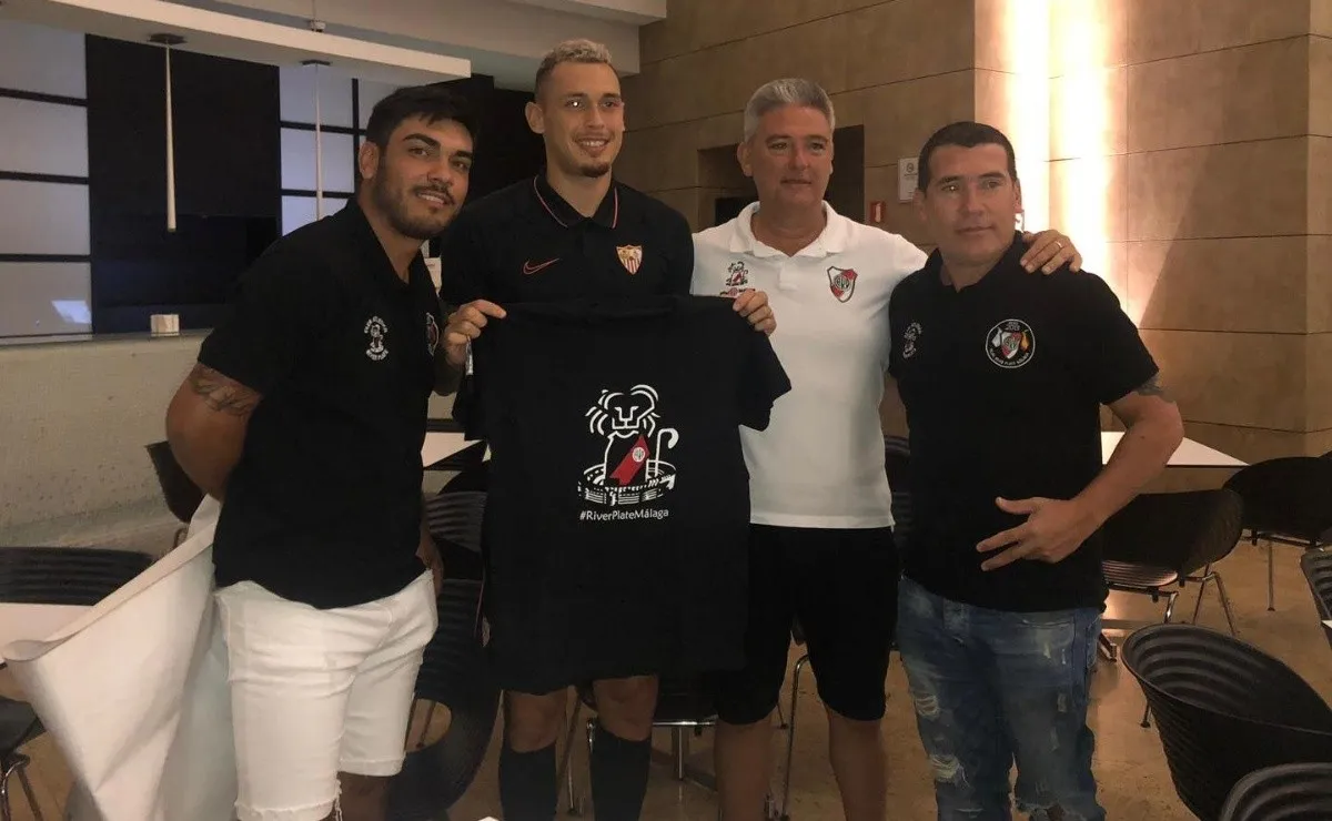 Ocampos disputó 40 partidos oficiales en River, y convirtió 7 goles