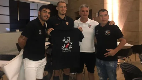 Ocampos disputó 40 partidos oficiales en River, y convirtió 7 goles