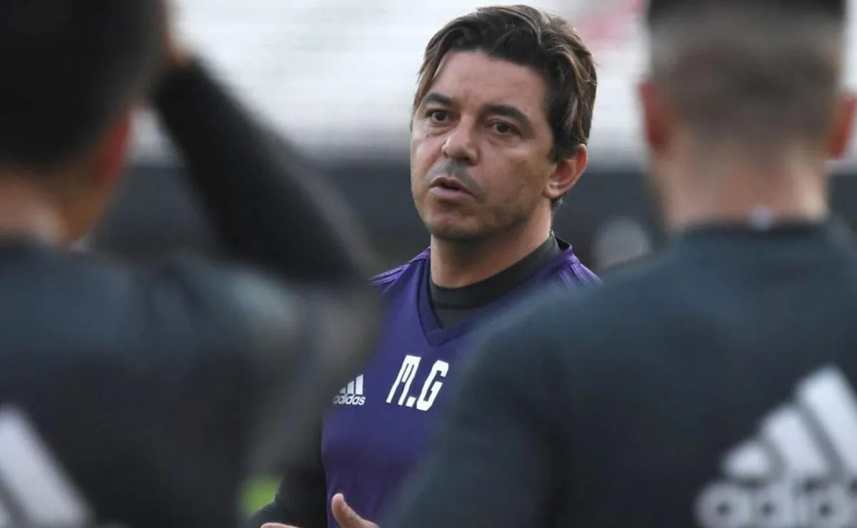 Gallardo, entrenador de River desde junio de 2014.