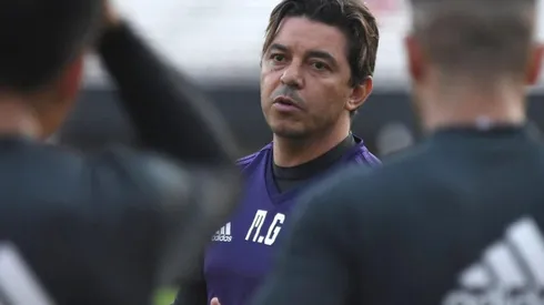 Gallardo, entrenador de River desde junio de 2014.