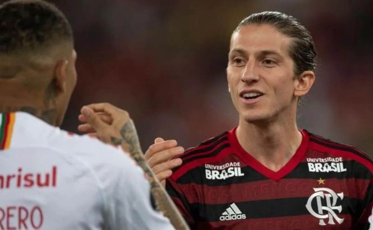 Filipe Luis llegó a Flamengo a mediados de 2019.