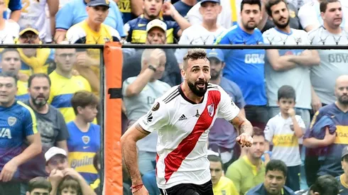 El festejo después de haber sacado del medio.