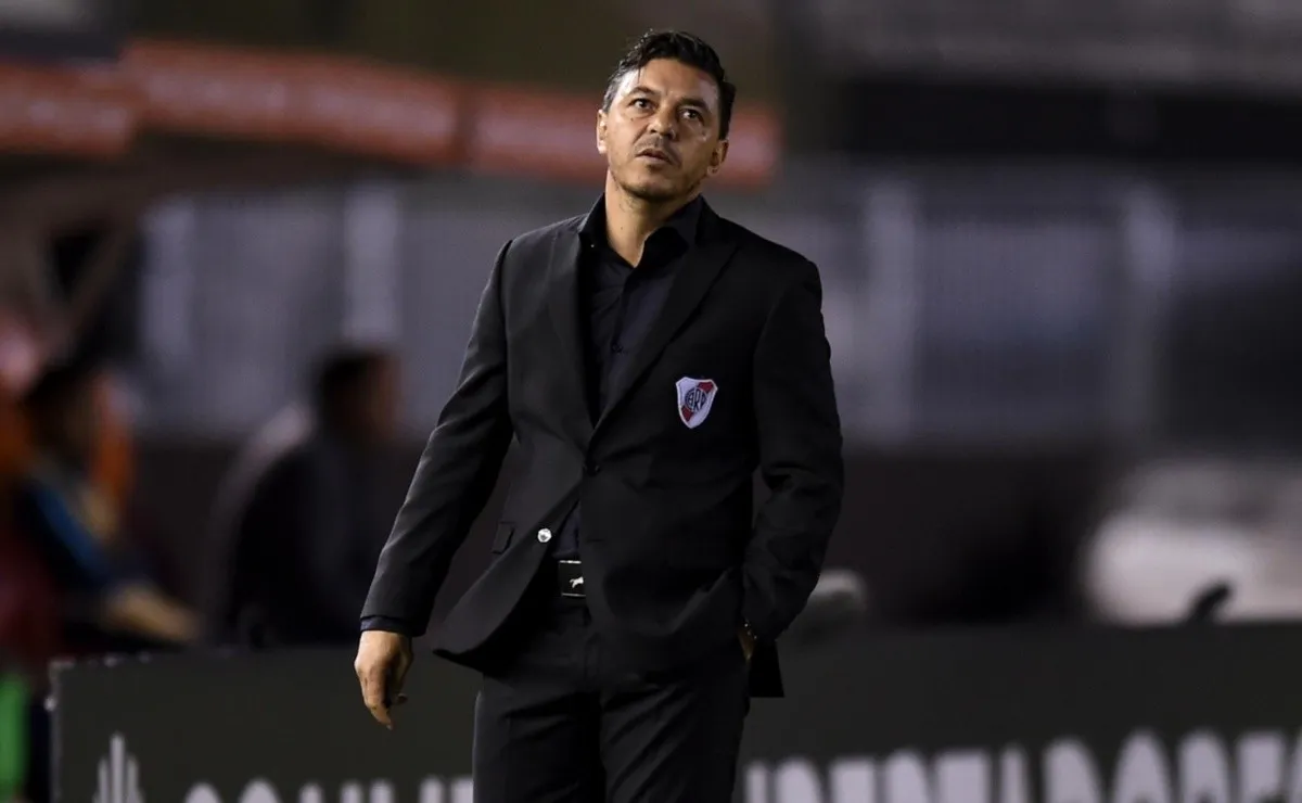 Gallardo está invicto como DT de River ante los equipos paraguayos: cuatro triunfos y dos empates. (FOTO: Getty)