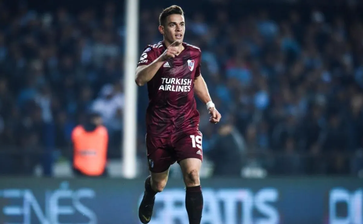 El colombiano llegó a 25 goles en River, en 84 partidos oficiales