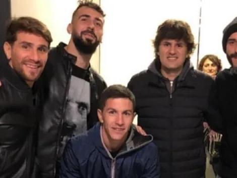 Cuatro campeones de América fueron a ver a Ciro y Los Persas