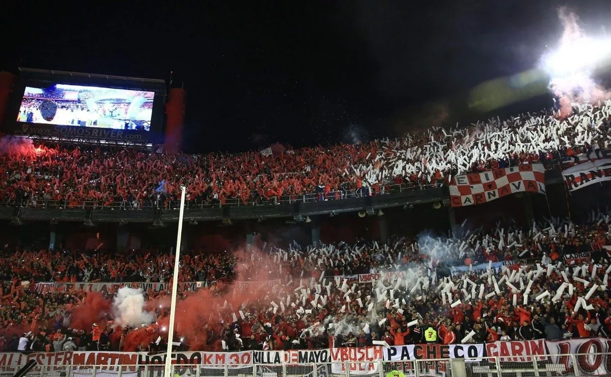 Los hinchas coparán el Monumental para el duelo vs. Cerro Porteño.