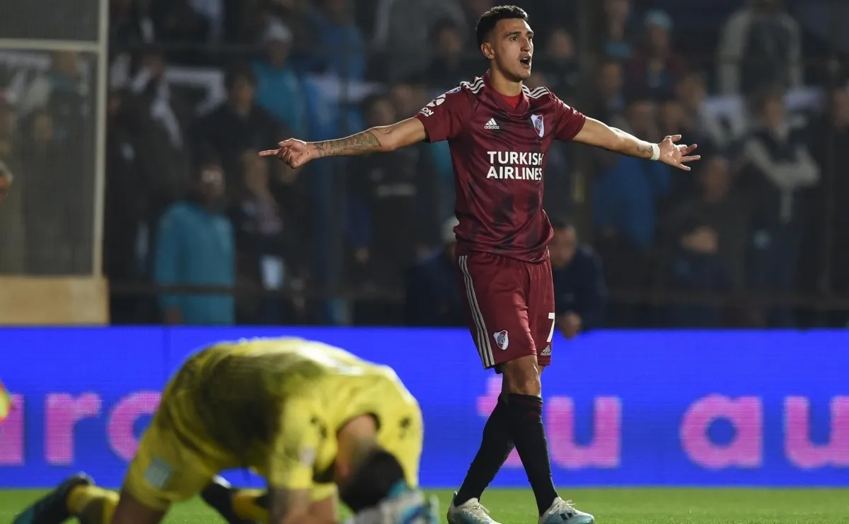 Suárez lleva 11 goles, tres asistencias y cuatro penales recibidos en 24 partidos oficiales para River. (FOTO: Getty)