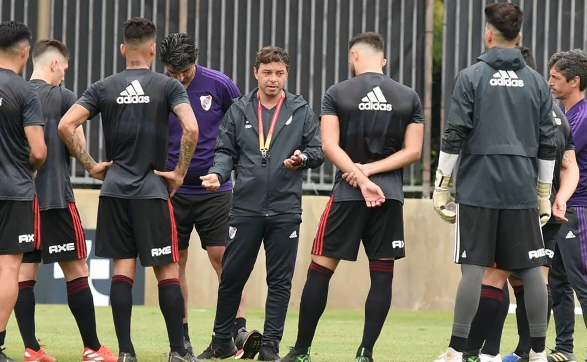 Gallardo tiene entre ceja y ceja el partido ante Racing.