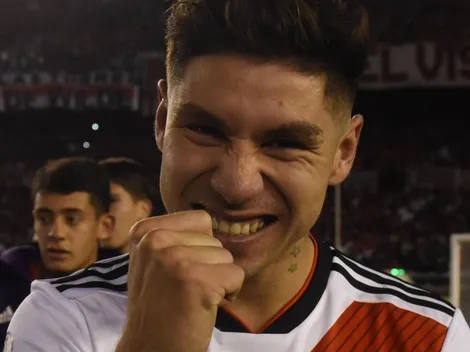 Montiel visitó la pensión de River
