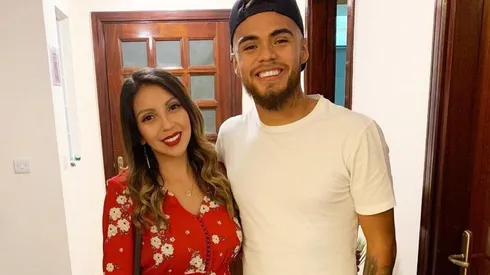 Fernanda y Paulo, a la espera del natalicio de Agustín.