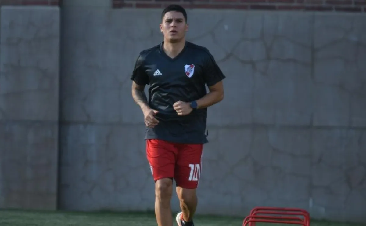 Quintero continúa con la recuperación en River.