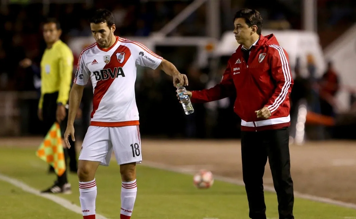 Mayada y Gallardo trabajaron juntos durante cuatro años y medio en River.
