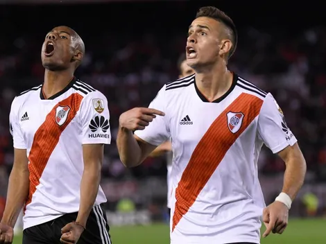 Borré chicaneó a De La Cruz por el penal que picó ante Lanús