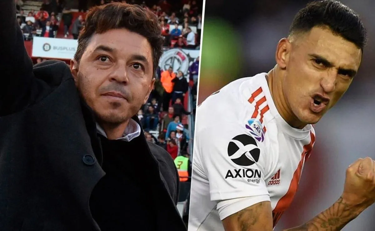 Gallardo sumó a Suárez en enero de 2019.