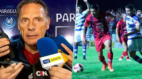 Russo cuestionó a los jugadores tras la eliminación en la Copa Paraguay.