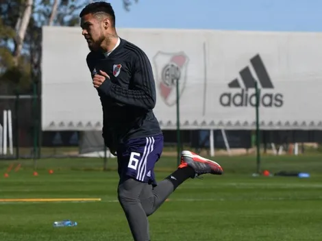 Paulo Díaz realizó su primera práctica de fútbol